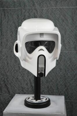 Clone Trooper Tech Helmet Deluxe Halloween Mask Collectible Prop