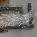 NearMoon Bathroom Towel Bar, Towel Rod Holder, Square Shelf Rack Hanging Towel for Bath, Thicken SUS304 Stainless Steel Towel Rack Wall Mounted-3-Tier Bath Accessories (24 Inch, Matte Black)