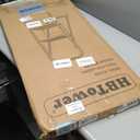 HBTower Step Ladder Folding Step Stool for Adults with Anti-Slip Pedal,330 lbs Capacity for Kitchen, Home,White