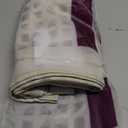 jinchan Tab Top Kitchen Curtains 36 Inch Linen Textured Cafe Tier Curtains for Bathroom Laundry Room RV Half Window Farmhouse Light Filtering Drapes for Small Windows 2 Panels Beige