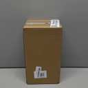 DN DECONATION Christmas Village House Decorations, Light Up Ceramic House Decor, Gold Christmas Town Building Figurines with Lights, Winter Decor for Table Centerpiece Xmas Gifts (set of 1)