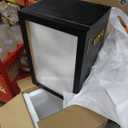 Humidors, Cedar Wood Humidor with Digital Hygrometer, Drawers, Humidifiers and Gold-Plated Hardwares. humidor Cabinet for Men Husband Father, 300 Cigars Capacity Black Color