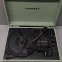 Crosley CR8005F-MT Cruiser Plus Vintage 3-Speed Bluetooth in/Out Suitcase Vinyl Record Player Turntable, Mint