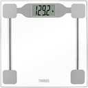 Thinner by Taylor Scale for Body Weight, Digital Bathroom Scale in Clear Tempered Glass