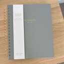 Sugar Paper 2025-2026 Signature Spiral Academic Planner, Weekly and Monthly, August 2025 to July 2026, School, College & Student Planner, 12 Month, 7.5" x 9.25", Grey
