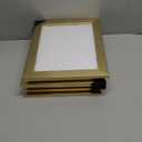 [3-Pack] Kids Art Frames, 8.5x11 Front Opening Kids Artwork Frames Changeable, Gold Artwork Display Storage Frame for Wall, Holds 50 Pcs, for 3D Picture, Crafts, Hanging Art, Portfolio