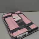Cat Carrying Case - Pet Carrier Airline Approved, Protable and Breathable Pet Travel Carrier Removable Fleece Pad, Collapsible Cat Carrier Dog Carrier for Medium Cats Small Cats Dogs (Medium, Pink) (17.0"L x 11.0"W x 11.0"H)