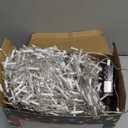 KNONEW 99ft 1216 LED Christmas Lights Outdoor Decorations with 228 Drops, 8 Modes Curtain Fairy String Light, Clear Wire LED String Light Indoor Decor for Wedding Party Christmas (Warm White)