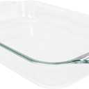 Pyrex 234 4qt Basics Glass 3.79L Baking Dish - Made in the USA