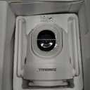 ZUMIMALL 2.4G/5G WiFi Security Cameras Outdoor, 2K Wired Camera for Home Security for 24/7 Continuous Recording, 360 PTZ Auto Tracking, Full Color Night Vision, 2-Way Audio, Works with Alexa (3MP, White)