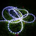 Brizled 18ft 216 LED Rope Lights, 120V ETL Listed Plugin Rope Lights Connectable Daylight White Indoor Outdoor Rope Lights Flexible LED Tube Lights for Holiday, Garden, Yard, Corridor and Patio Decor