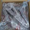 HOUSE DAY 14 Inch Kids Velvet Hangers 50 Pack, Durable Big Kid Hangers for Youth, Teen, Non Slip Kids Felt Hanger, Cute Childrens Hanger for Closet, Grey (Gray)