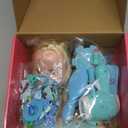 Doll Head for Hair Styling Kids Toy KitPrincess Styling Head Beauty Hair Stylist with Hairdryer Hair Straightener Hair Accessories Set Birthday Gift for Girl 3 4 5 6 7 8+ Year Old Toy