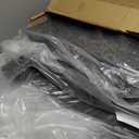 LASFIT Floor Mats for Ford F250 F350 F450 2017-2026 Crew Cab Front Bench Seat | Rear W/Fold-Flat Storage Carpet Floor Super Duty All Weather Protector TPE Car Floor Liner, 1st & 2nd Row, 2pcs Black