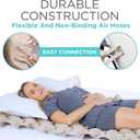 Vive Alternating Air Pressure Mattress Pad - The Original Bed Sore Prevention Solution - Hospital Topper for Bedridden Patients - Includes Waterproof, Breathable Ulcer Cushion & Whisper Quiet Pump (36 W x 78 L)