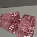 2 Packs 12 x 72 inches Light Pink Sequin Table Runner, Glitter Runner for Birthday Party Supplies Decorations Wedding Bachelorette Holiday Celebration Bridal Shower Baby Shower