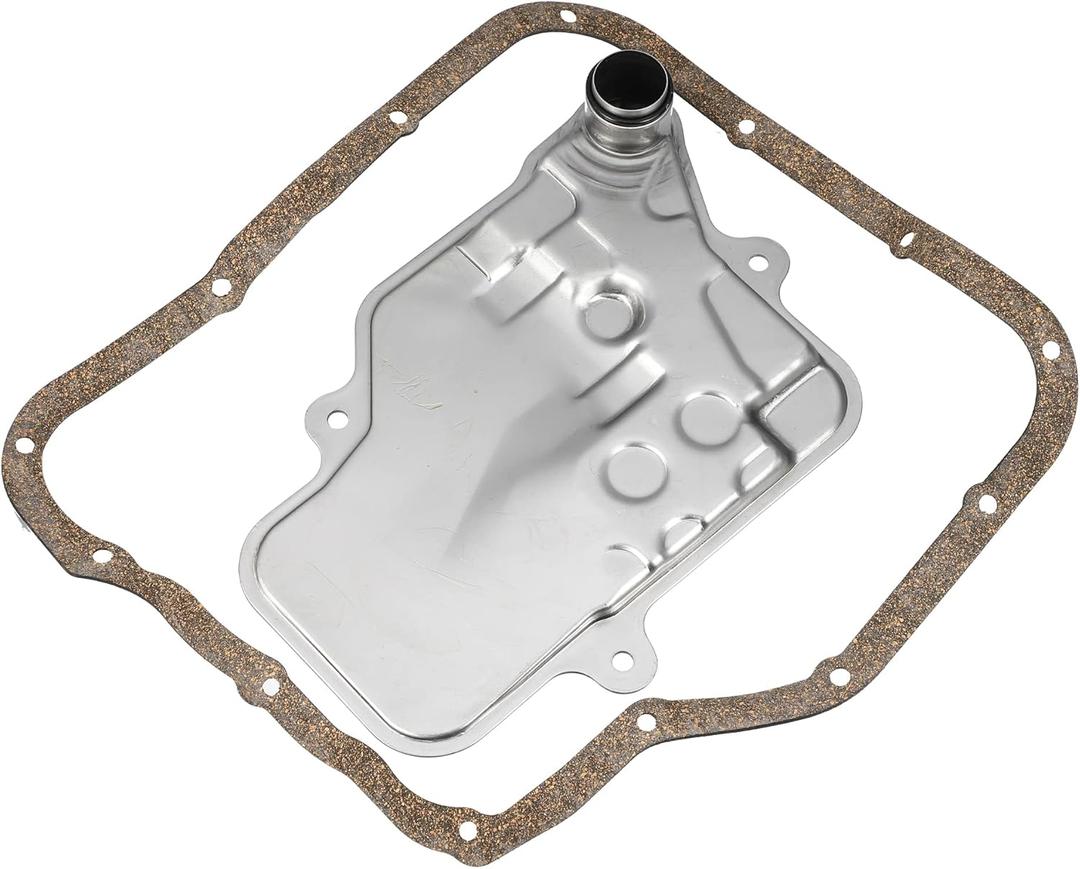 X AUTOHAUX 1 Set 31728-AA120 31728-AA121 Transmission Filter Oil Pan Gasket Assembly for Subaru Forester 2.0L 2014-2018