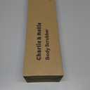 3-in-1 Flexible Up-Down Back Scrubber for Shower for Men & Women, 3 Detachable Back Brush Heads (Silicone/Sponge/Bristle), Ergonomic Long Handle Body Scrubber for Body Cleaning & Exfoliation (White)