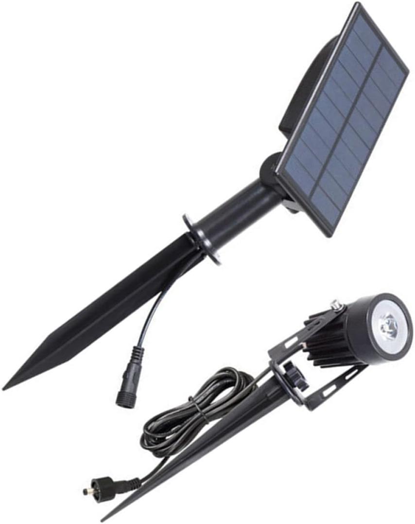 TOYANDONA Solar Lawn Lamp LED Lighting Tool Waterproof 3000k Warm Light Garden Decorative Landscape Ground Plug Light for Outdoor Patio Yard