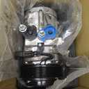 AC Compressor Compatible with 2007-2014 Ford Expedition F-150, 2008-2010 Ford F-250 350 450 Super Duty, Lincoln Navigator Mark LT Air Conditioner Compressor, 9C3Z19703A 7C3Z19703AA (1 new version)