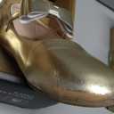 Kiderence Toddler Girls Dress Shoes Little Kids Mary Janes Gold Ballet Flats Toddler 11 (Gold)