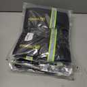 5 x Outdoor Faucet Covers for Winter Freeze Protection, Hose Bib Covers for Winter, Water Spigot Cover Winter Insulated, 4 Pack 5.9" x 8.3" Pipe Wrap Insulation Cover Socks Outside Faucet Freeze Protector (Black)