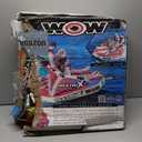 Wow Sports Matrix Towable Inflatable Deck Tube - Boating Accessory for 1 2 3 or 4 People - Holds 680 lbs - Perfect for Kids & Adults