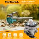 MOTOALL 753-05908 AC5 Carburetor Air Filter Carb for Craftsman 25cc Handheld Blower Cub Cadet HB425 BV428 Troy-Bilt TB4SC Yard Man YM45SC Gas Blower