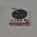 GPX PC332B Portable CD Player with Anti-Skip Protection, FM Radio and Stereo Earbuds - Black