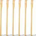 Renook Back Scratcher, 16.5in Pack of 6, Traditional Finger-Like Bamboo Wooden Body Massager for Scratching Itches, Strong and Sturdy, Good Practical and Novel Gifts for Friends and Family.