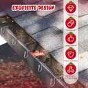 Ferraycle Metal Christmas Light Gutter Hooks Christmas Light Hanger Hooks for Gutters Stainless Steel Xmas Outdoor Clips for Kitchen Bathroom Work Shop Garden(Silver,100 Pieces)