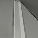 LazBlinds Cordless Cellular Shades, No Tools No Drill Blackout Honeycomb Shades Pleated Blinds for Windows, 26 1/2" W x 64" H, Silver White