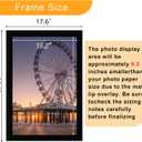 BESCRCL 16x24 Picture Frame Black Set of 6 for Wall Mounting, Wall Gallery Poster Frames