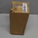 8 inch Clear Glass Flower Vases for Centerpiece Table Home Indoor Desk Decor,Ins Modern Boho Style Vase for Wedding Housewarming Gift (White)