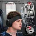 Noise Reduction Ear Muffs, Sound Proof Ear Protection, Earmuffs for Sleeping Noise Cancelling (26in band (22in &lt; Head circumference &lt; 24in), Sponge Pad)