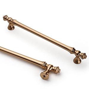 Asidrama 6 Pack 10 Inch(254mm) Champagne Bronze Kitchen Cabinet Handles, Cabinet Pulls Kitchen Cabinet Hardware for Cupboard Drawer Pulls
