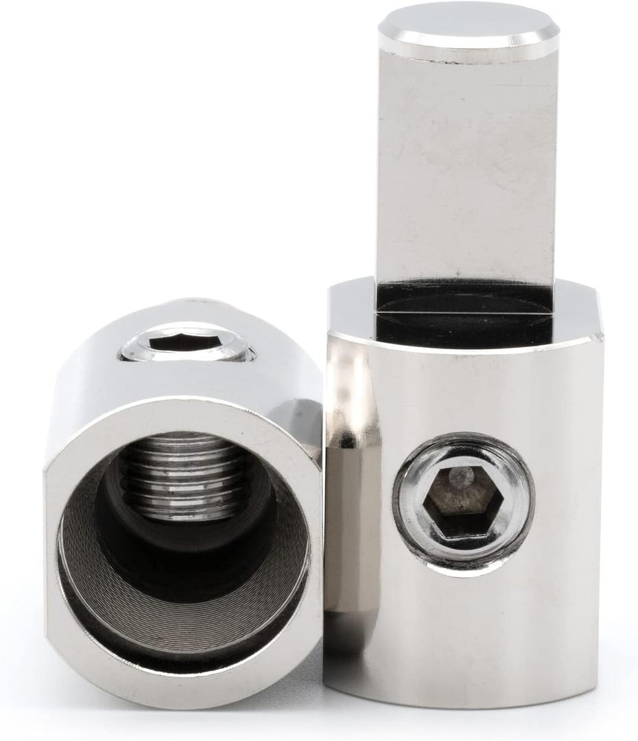 Pair ILL Customz Power and Ground 1/ 0 to 1/ 0 AWG 0 Gauge Amp Input Reducers