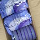 48 Count Disposable Toilet Brush Heads, Toilet Bowl Wand Refills for Toilet and Bathroom Cleaning, Purple Lavender Fragrance, Not Suitable for Electric Toilet Brushes