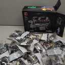 V12 Engine Building Set for Adults and Teens 14+, 1409 PCS Motorized Mechanical Engineering Model Kit That Runs, MOC Engine Toy with Battery Box and Motor, Compatible with Lego, STEM Gift for Men