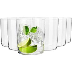 Krosno Mixology Cider Glasses, 16.9 oz Set of 6, Quality Glass, Elegant and Modern Design, Ideal for Cider, Beer, Cocktails, Made in Europe