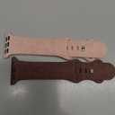 2 Packs Cartoon Engraved Band Compatible with Apple Watch Band 38/40/41/42/ 44/45/ 46/49mm Women, Cute Designer Soft Silicone Strap for iWatch Series 11 10 9 8 7 6 5 4 3 SE/Ultra 3 2 1