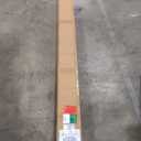 8FT Rectangular Cable Railing Handrail, Black Stainless Steel Handrail with Nylon End Caps for Deck Stair Railing System, 8' Flat Top Cuttable Deck Cable Rail Post System, RG01-H