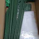 Garden Netting Kit for Raised Beds, 8x20ft Garden Netting Mesh with 6 Sets Garden Hoops (2FT Wide)  24 Clips, Garden Mesh Netting Kit Row Cover for Plant, Garden Protection, Birds Animals Barrier