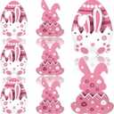 AceOrbit 6 Pcs Easter Bunny Money Holder Wooden Rabbit Gift Cards Wooden Basket Stuffers for Toddlers Money Easter Eggs Bunnies Holder Bulk Cash Gifts Decor Ideas