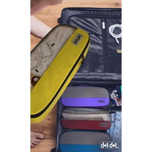Slim Packing Cubes for Suitcases - 3 Pcs set of Packing Cubes for Travel Carry on Suitcase Organizer Bags - Travel Cubes Organizer Bags for Luggage