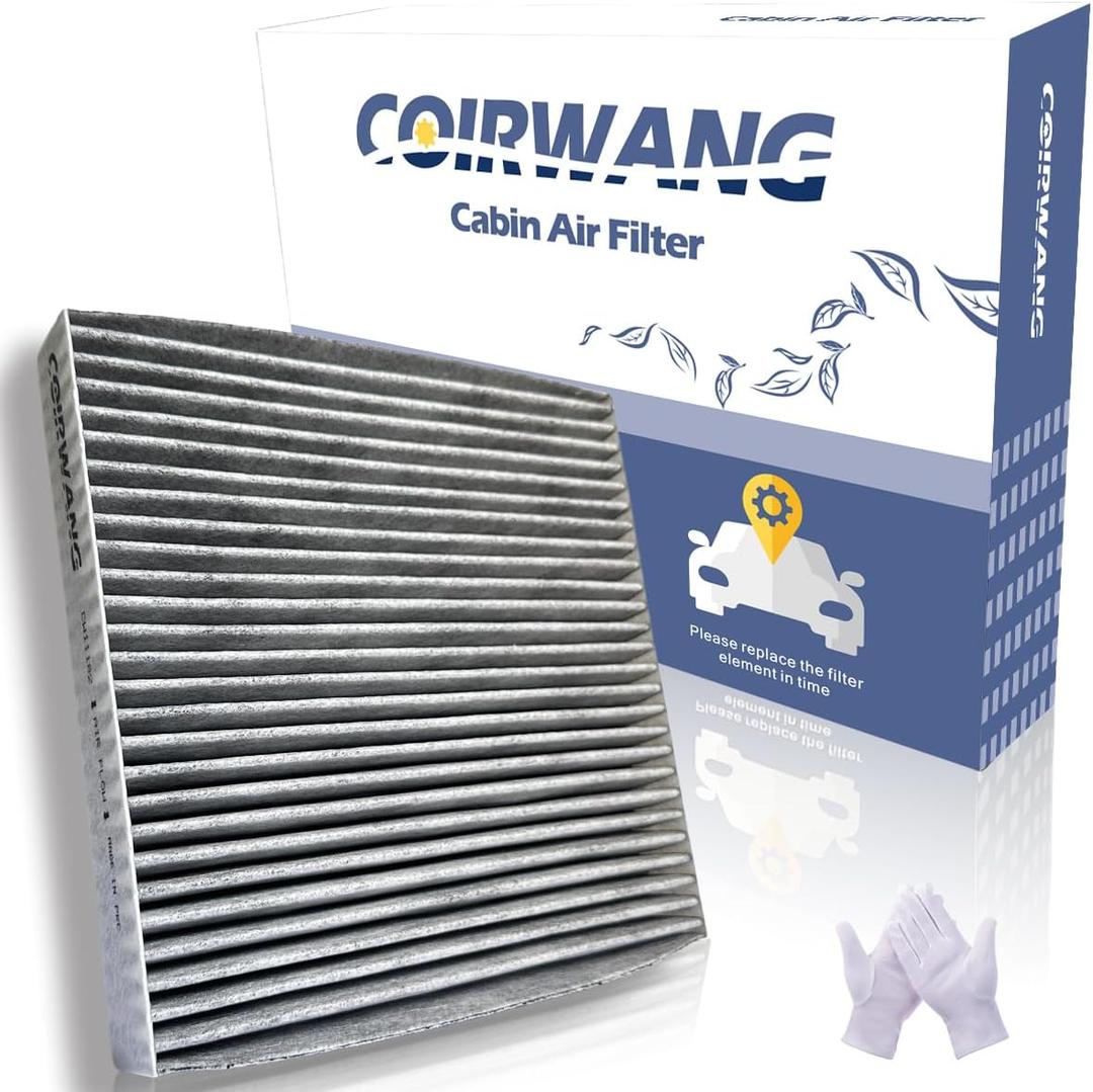 CF11182 Cabin Air Filter with Activated Carbon Replacement for Honda Civic/CR-V/HR-V/Odyssey/Fit/Clarity&Insight, Acura Integra/RDX/MDX/TLX (2011-2025) - 80291-T5R-A01