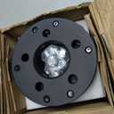 Black Forged 5x4.5 to 6x5.5 Wheel Adapters 2 Inch with 14x1.5 Studs Compatible with Jeep Ford-Dodge-Honda-Toyota-Lexus 5 to 6 Lug Wheel Adapter (Adapt 6x139.7 Rim on 5x114.3 Car) - Pack of 2