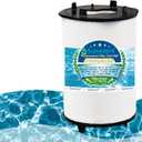 Savener® 27002-0100S Pool Filter Cartridges, Replaces Sta-Rite 27002-0100S Pool and Spa D.E. Filter, Compatible with Sta-Rite PLM100 and System 2 Modular Media, with Air Bleed Assembly, 100 Sq. Ft