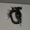 Dolibest 9.64'' Safety Handles, Non-Slip Swing Set Grips for Playset, Climbing Frame, Play House, Indoor Monkey Bars & Treehouse Accessories, Black (4Pack)