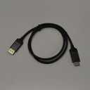 JSAUX DisplayPort to HDMI Cable 4K@60Hz, 3.3ft DP to HDMI 2.0 Male UHD 2K@120/1080P@120 Nylon DP to HDTV Uni-Directional Cord for Dell, Projector, Desktop, AMD, NVIDIA, Lenovo, HP, ThinkPad (Black)